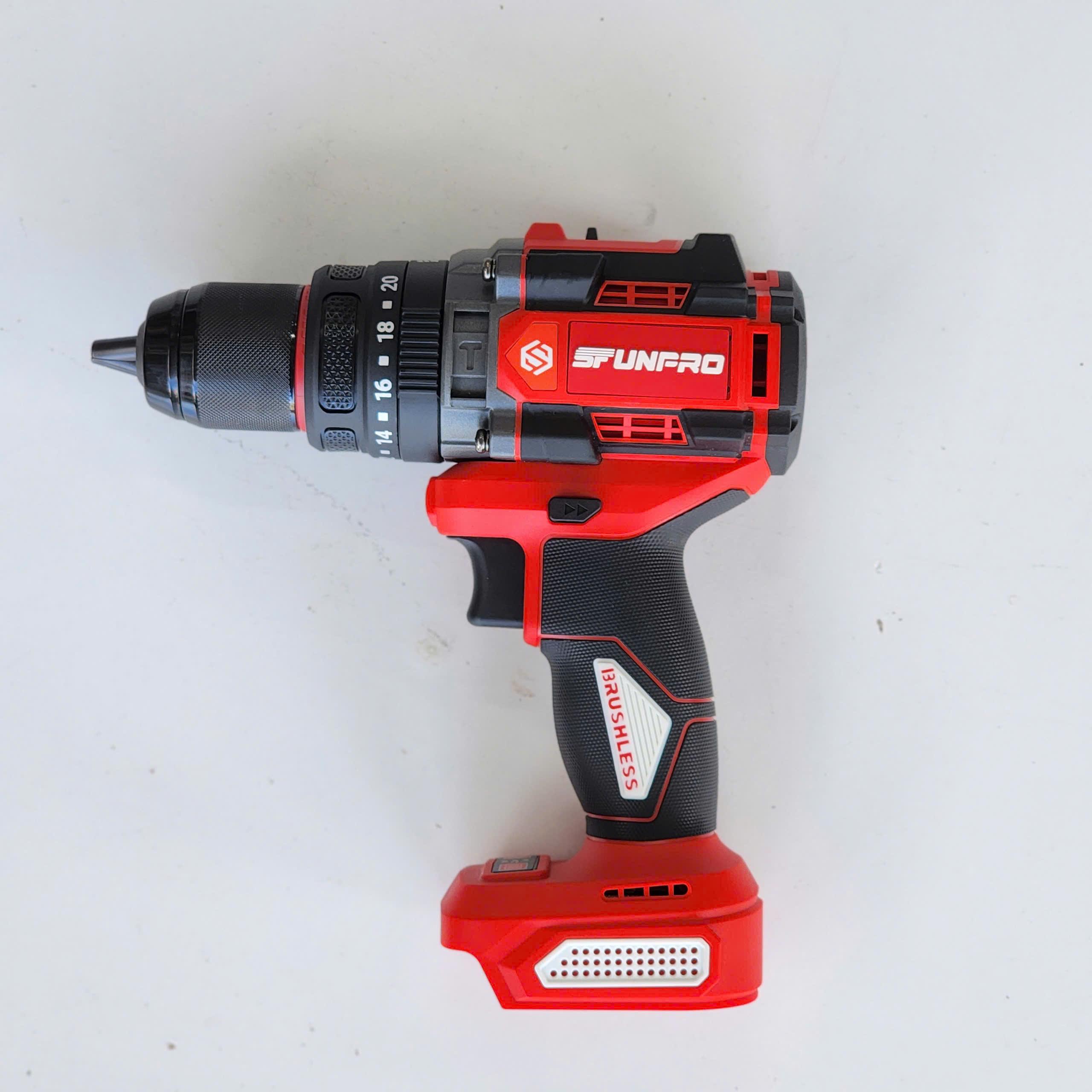 SFUNPRO Máy khoan động lực pin S20  LỰC SIẾT 160NM - động cơ không chổi than - chuyên gia rút lõi - 21V Li-ion - - tốc độ 2000 vòng/phút