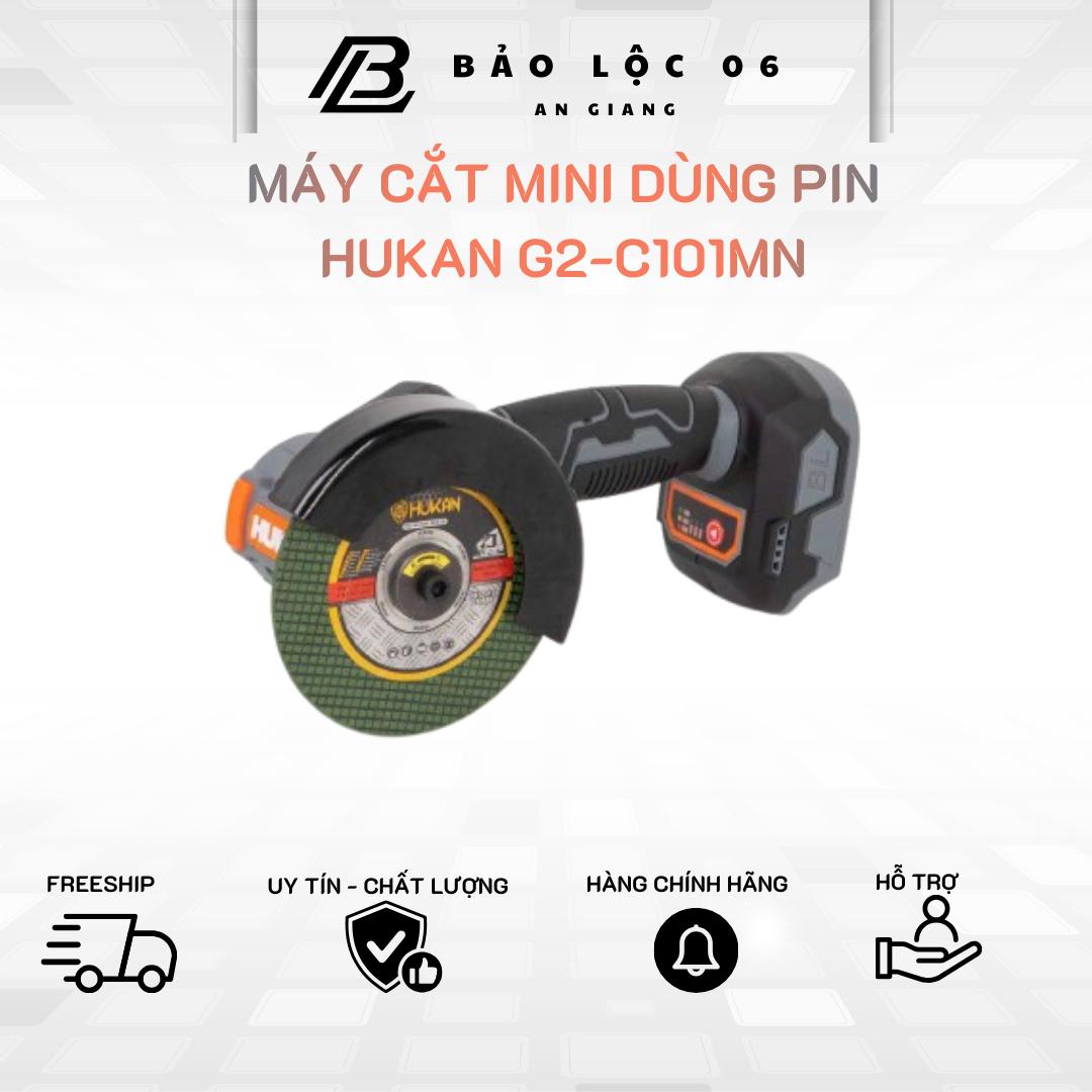 MÁY CẮT MINI DÙNG PIN HUKAN G2-C101MN  đường kính lưỡi 75-100mm , siêu nhỏ gọn , sử dụng chân pin phổ thông